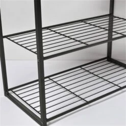 3 Tier Shoe Rack Black Metal With Natural Wood - Brightroom™ -Brightroom Sales Store GUEST 240132f8 8257 4467 82bd 34848919c42b