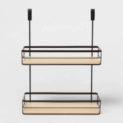 Over The Cabinet Tiered Shelves With Wood - Brightroom™ -Brightroom Sales Store GUEST 3d8b1093 ba4e 4693 b10d 6c7afcc98310