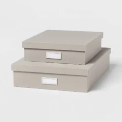 Canvas Desk Storage Box Set Of 2 - Brightroom™ -Brightroom Sales Store GUEST 6d99f21c f878 4b0e 9ebb 9b6fd8e70c76