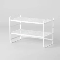 2 Tier Shoe Rack Metal Mesh - Brightroom™ -Brightroom Sales Store GUEST 97469fbe 60a1 4d79 b7f6 0432247cf2d3