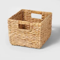 Woven Water Hyacinth Milk Crate - Brightroom™ 9 Woven Water Hyacinth Milk Crate - Brightroom™ -Brightroom Sales Store GUEST b47e9f1f 9abc 4e53 8d65 1598e2c083d3