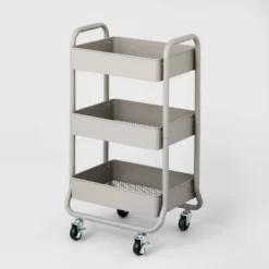 3 Tier Metal Utility Cart - Brightroom™ -Brightroom Sales Store GUEST b751237f 152d 4bb9 85de 6c42ef255a3f
