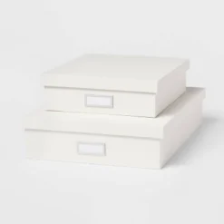 Canvas Desk Storage Box Set Of 2 - Brightroom™ -Brightroom Sales Store GUEST d08316dd b99f 4e3b 89ec fa5c80fd7470