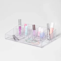 Bathroom Plastic Extra Large Cosmetic Organizer Clear - Brightroom™ -Brightroom Sales Store GUEST f40ed7a3 5f93 4459 afee 9d433a0216cd