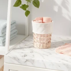 Brightroom Sales Store 26 Round Woven Basket With Liner - Brightroom™